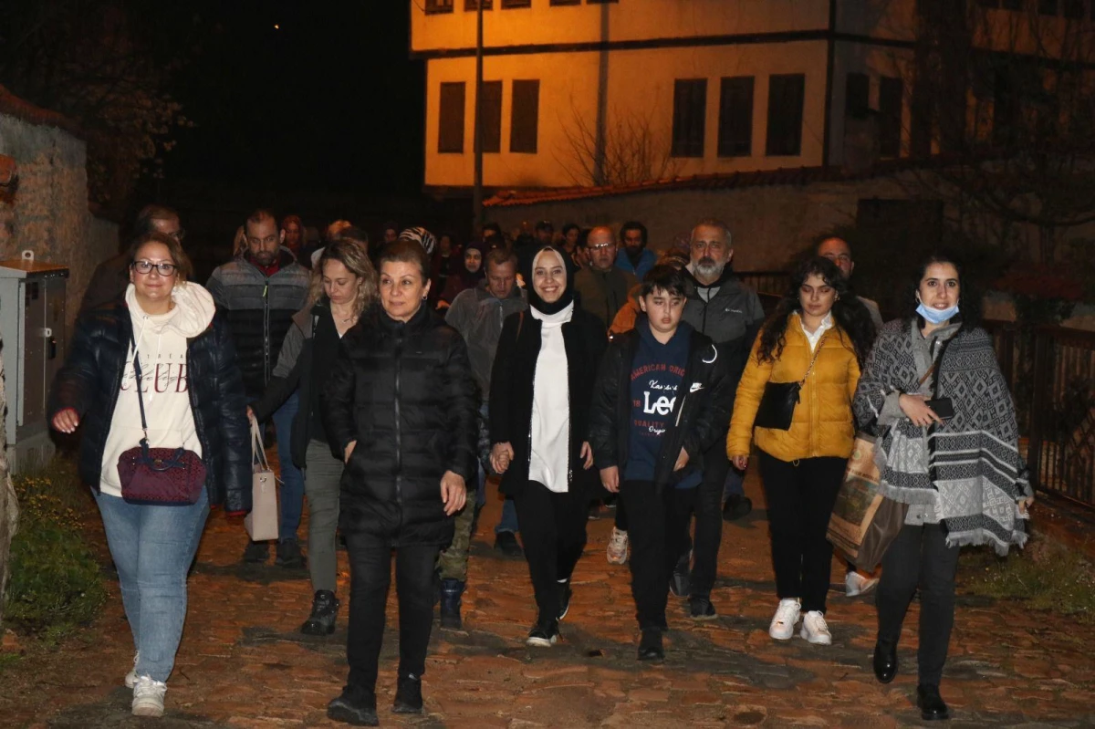 Safranbolu\'da Turizm Haftası dolayısıyla "Gece Yürüyüşü" etkinliği düzenlendi