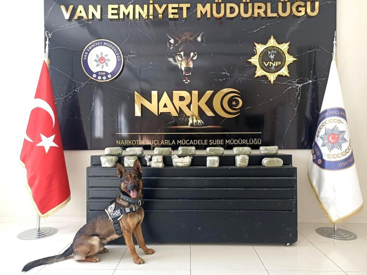 Van\'da 15 kilo 150 gram eroin ele geçirildi