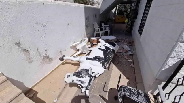 Vitesi karıştırınca işletmeye çarptı