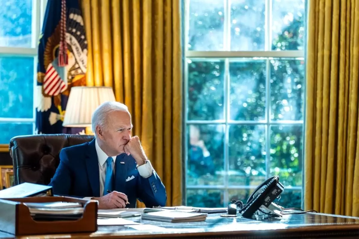 Biden, dünya lideriyle Ukrayna\'yı görüştü