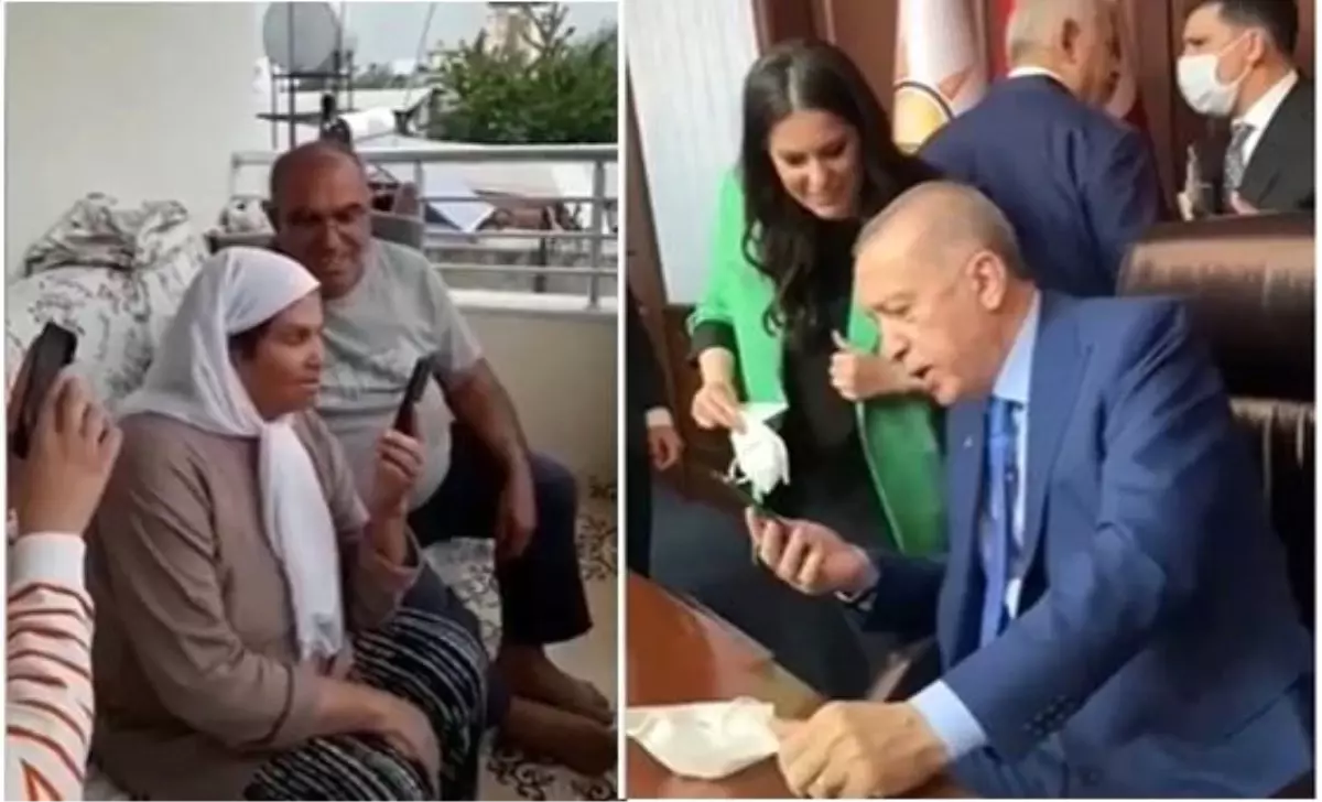 Cumhurbaşkanı Erdoğan, kanser hastası Halime teyzeyle görüştü