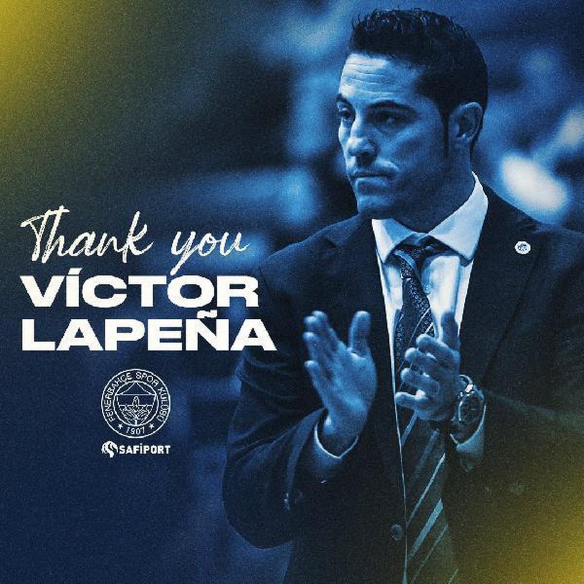 Fenerbahçe Safiport\'da başantrenör Lapena ile yollar ayrıldı