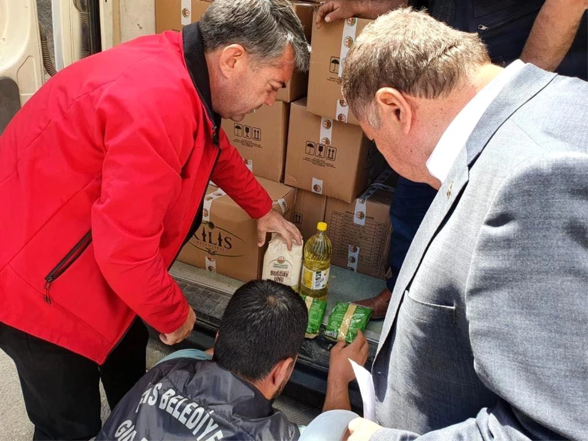 Kilis\'te 7 bin 250 aileye gıda kolisi dağıtıldı