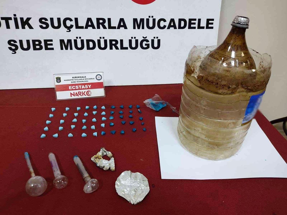 Kırıkkale\'de uyuşturucu operasyonu: 1 tutuklama