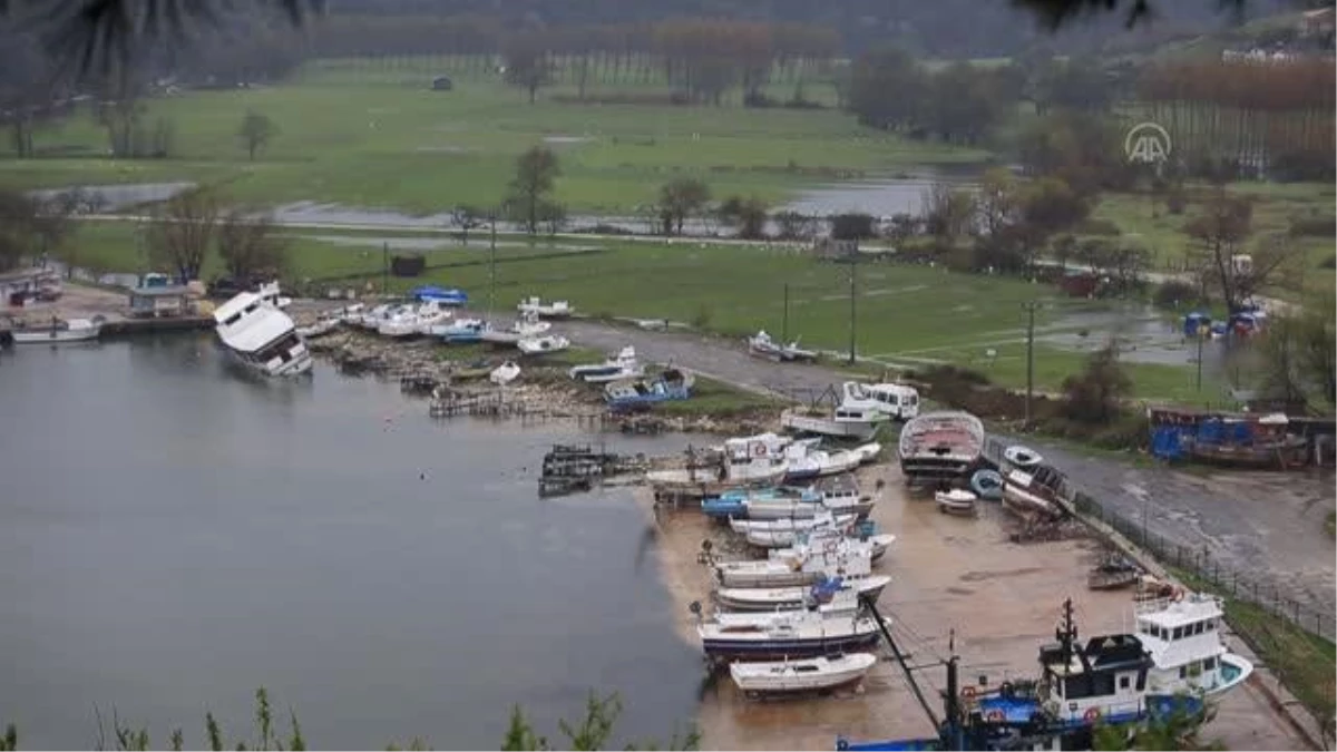 KIRKLARELİ - Barajın taştığı bölgede hasar tespit çalışması başlatıldı