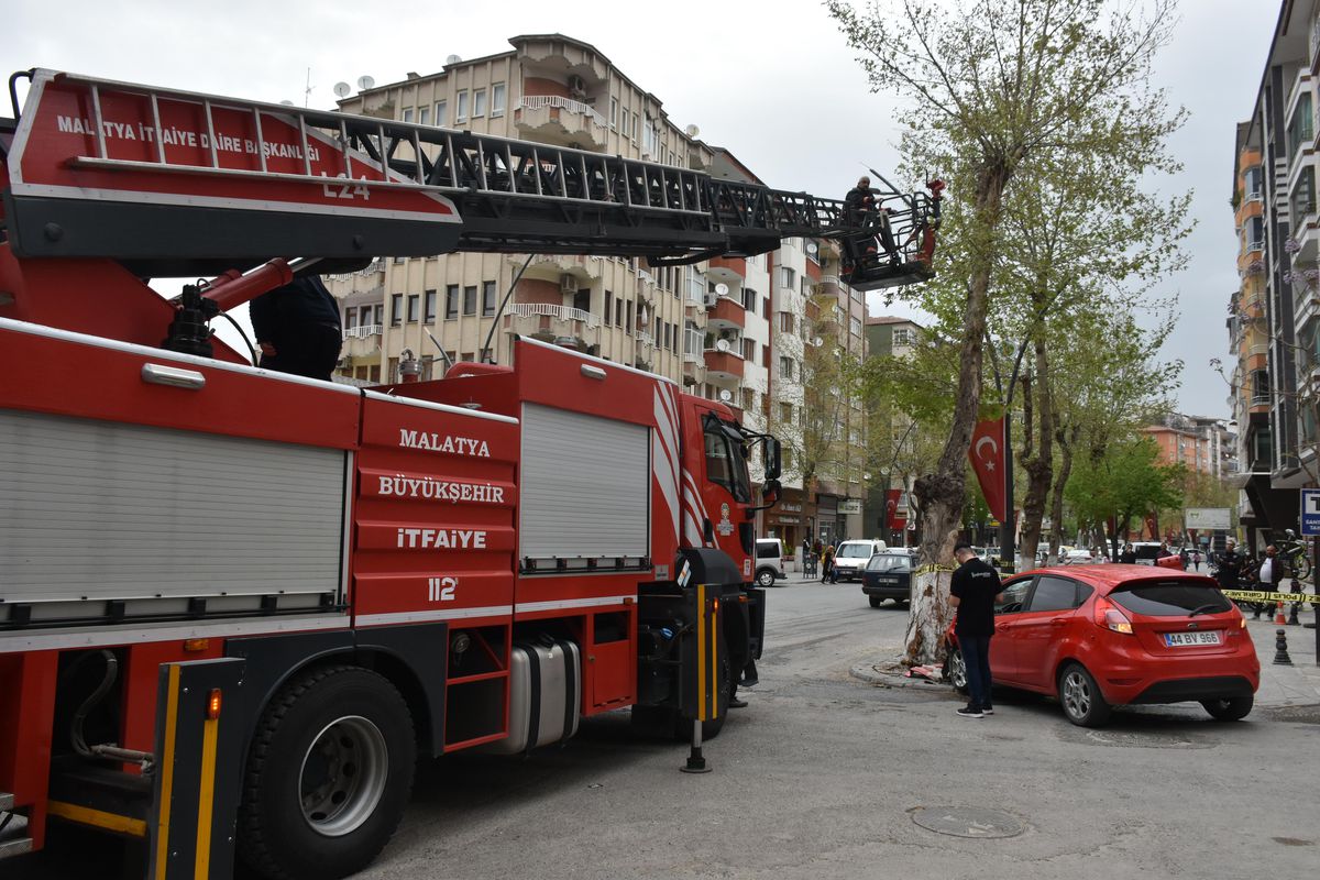 Ağaca çarpan otomobildeki 2 kişi yaralandı