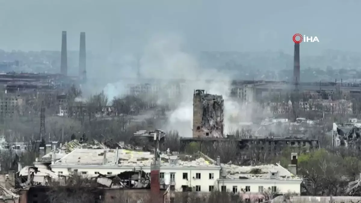 Son dakika haber | Mariupol\'ün son hali savaşın izlerini taşıyor