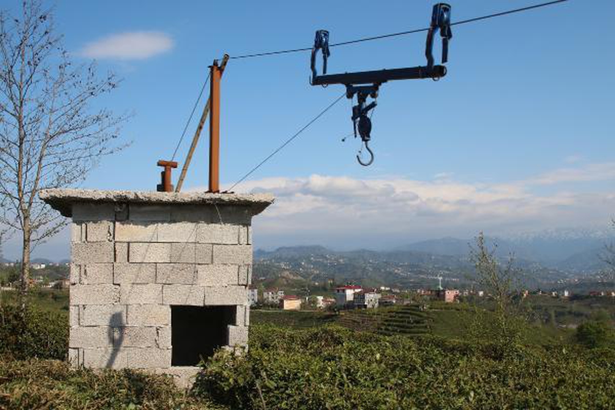 Rize\'de artan ilkel teleferik hırsızlıklarına ilişkin çalışma başlatıldı