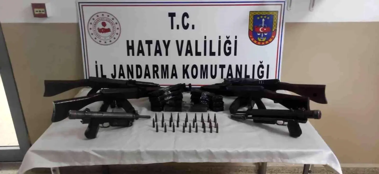 Suriye sınırında silah kaçakçılığı