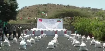 TİKA, Etiyopya'da 15 tonluk gıda yardımı yaptı