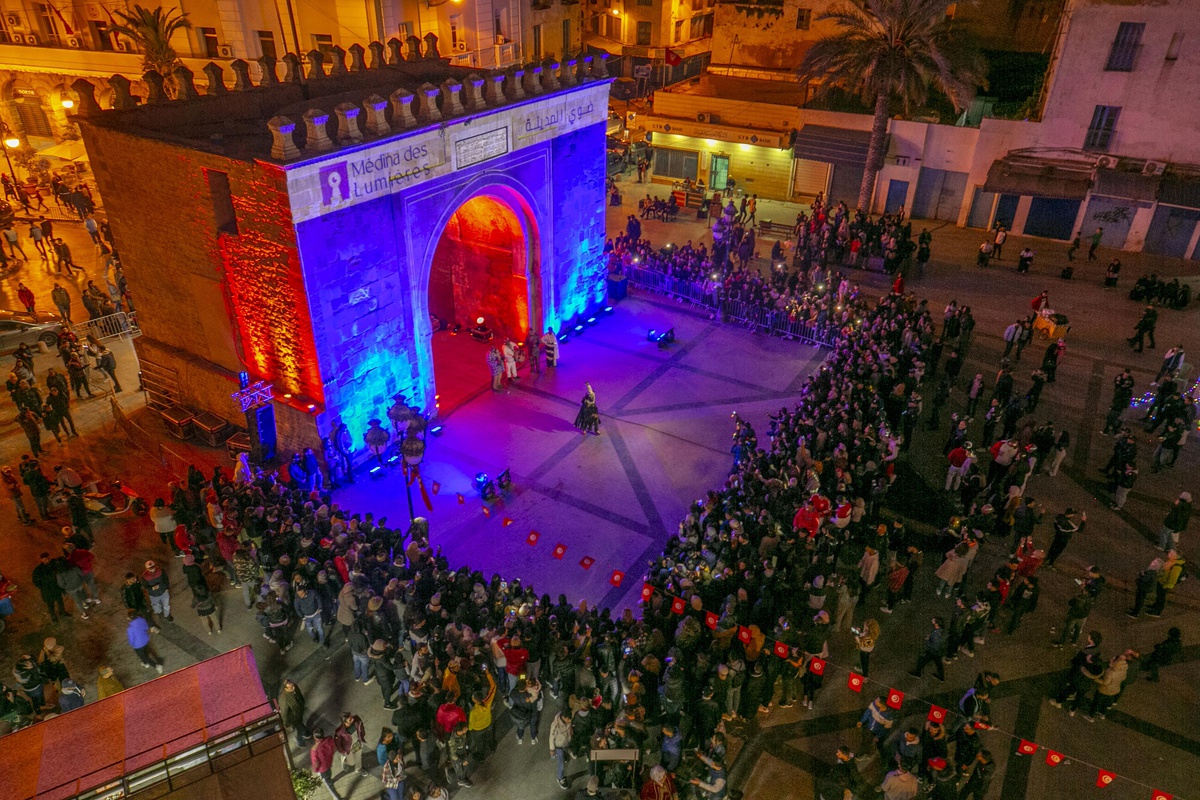 Tunus\'ta ramazan etkinlikleri kapsamında "Medine\'yi Aydınlat Festivali" düzenleniyor