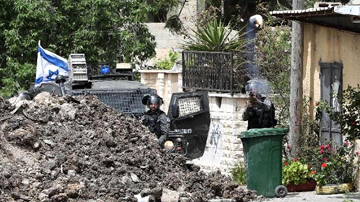 Batı Şeria\'nın Nablus Kentinde Çatışmalar