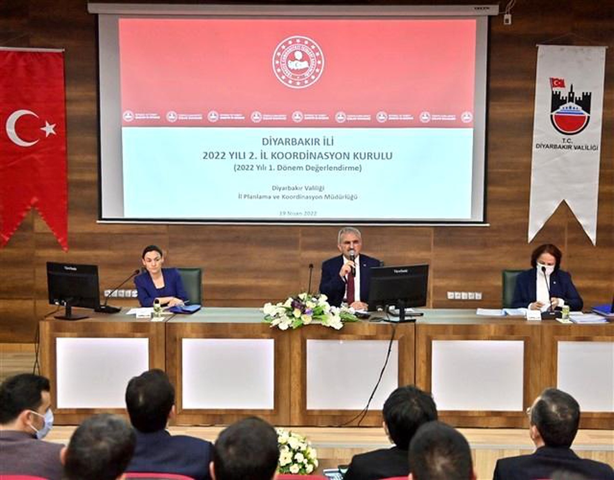 Diyarbakır\'da İl Koordinasyon Kurulu toplantısı yapıldı