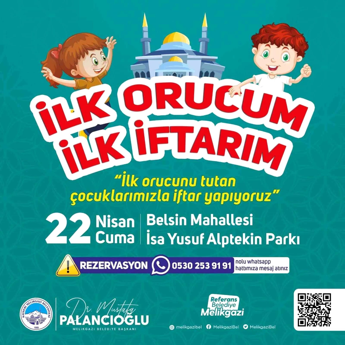 "İlk Orucum, İlk İftarım" Programı Belsin\'de yapılacak