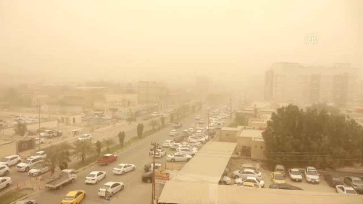 Irak\'ta kum fırtınası etkili oldu