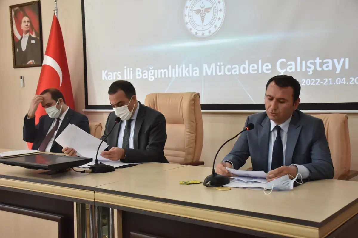 Kars'ta 'Bağımlılıkla Mücadele Çalıştayı' başladı