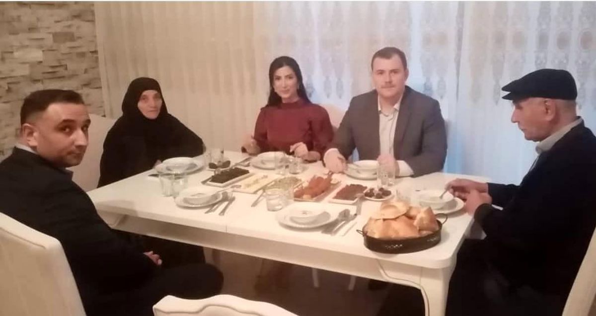 Son dakika yerel: Kaymakam Yılmazer şehit ailesiyle iftar açtı