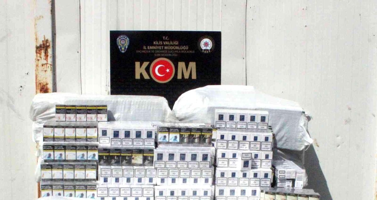 Kilis\'te kaçak sigara operasyonu