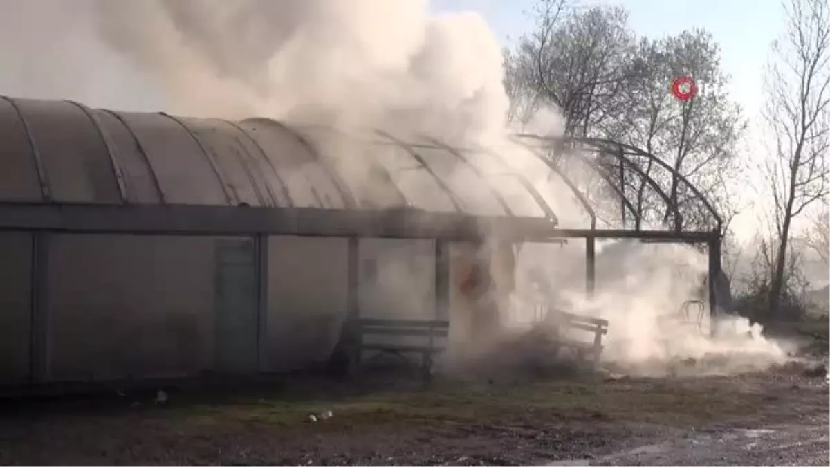 Kocaeli'de sera yangını