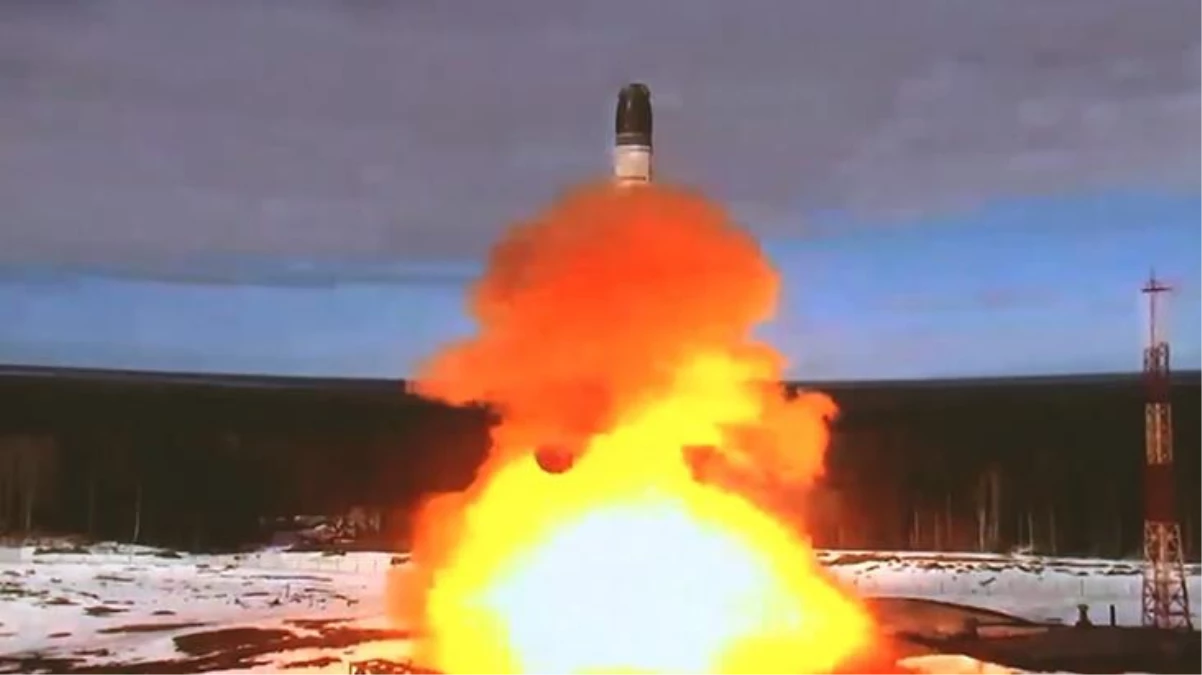 Rusya, kıtalararası balistik füze testi gerçekleştirdi! ABD\'den hemen açıklama geldi