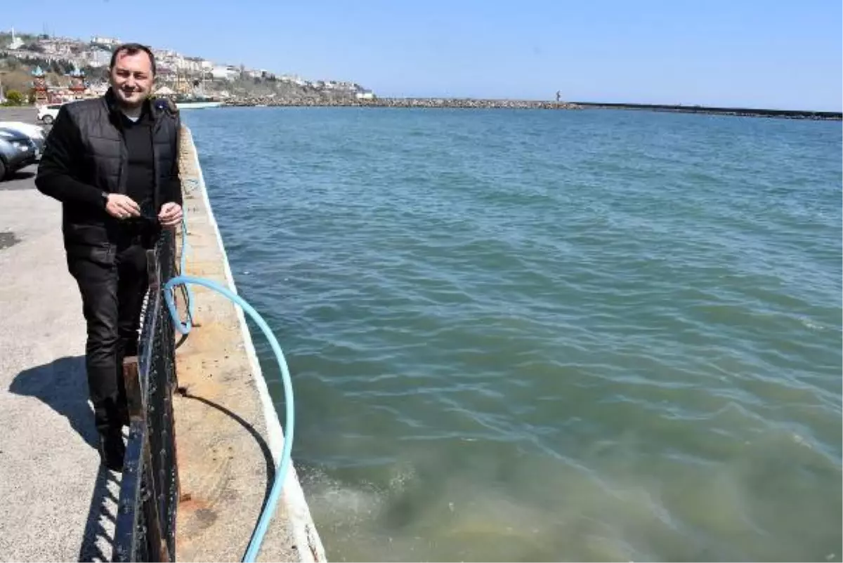 SÜLEYMANPAŞA BELEDİYE BAŞKANI TEKİRDAĞ BELEDİYESİ DENİZE KANALİZASYON ATIĞI BOŞALTIYOR