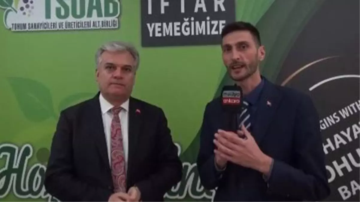 TSÜAB Yönetim Kurulu Başkanı Yıldıray Gençer: Tohumda kendi kendimize yetiyoruz,90'dan fazla ülkeye tohum ihraç ediyoruz