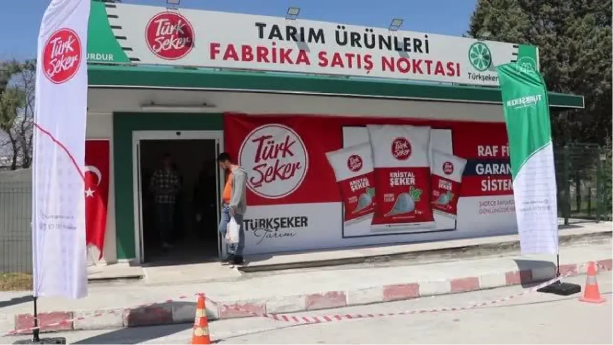 Türkşeker altıncı fabrika satış noktasını Burdur\'da açtı