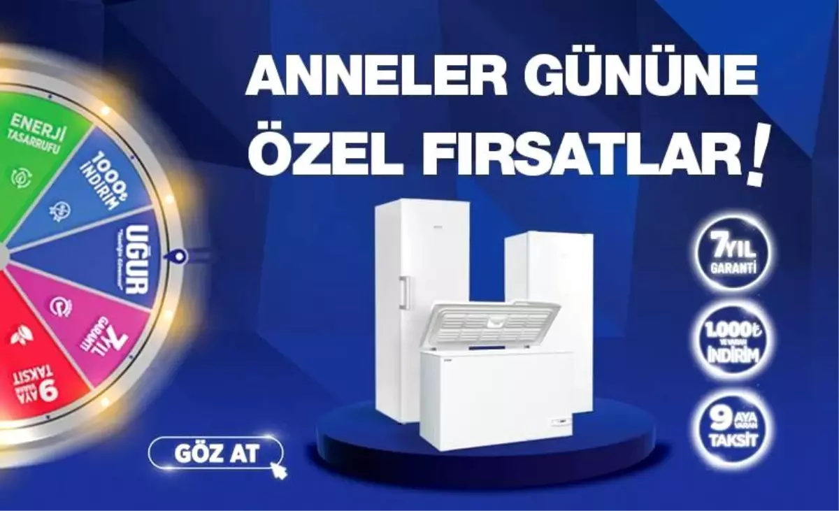 Uğur Soğutma Anneler için kampanya düzenledi