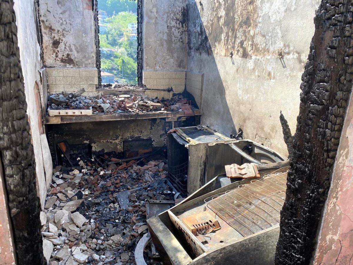 Son dakika haberi | Yangında ev kullanılmaz hale geldi