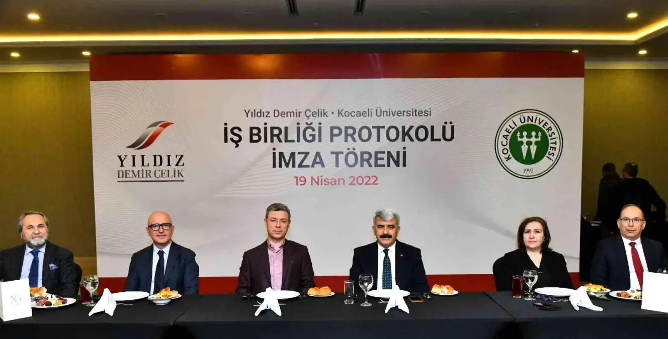 Yıldız Demir Çelik ile Kocaeli Üniversitesi iş birliği protokolü imzaladı