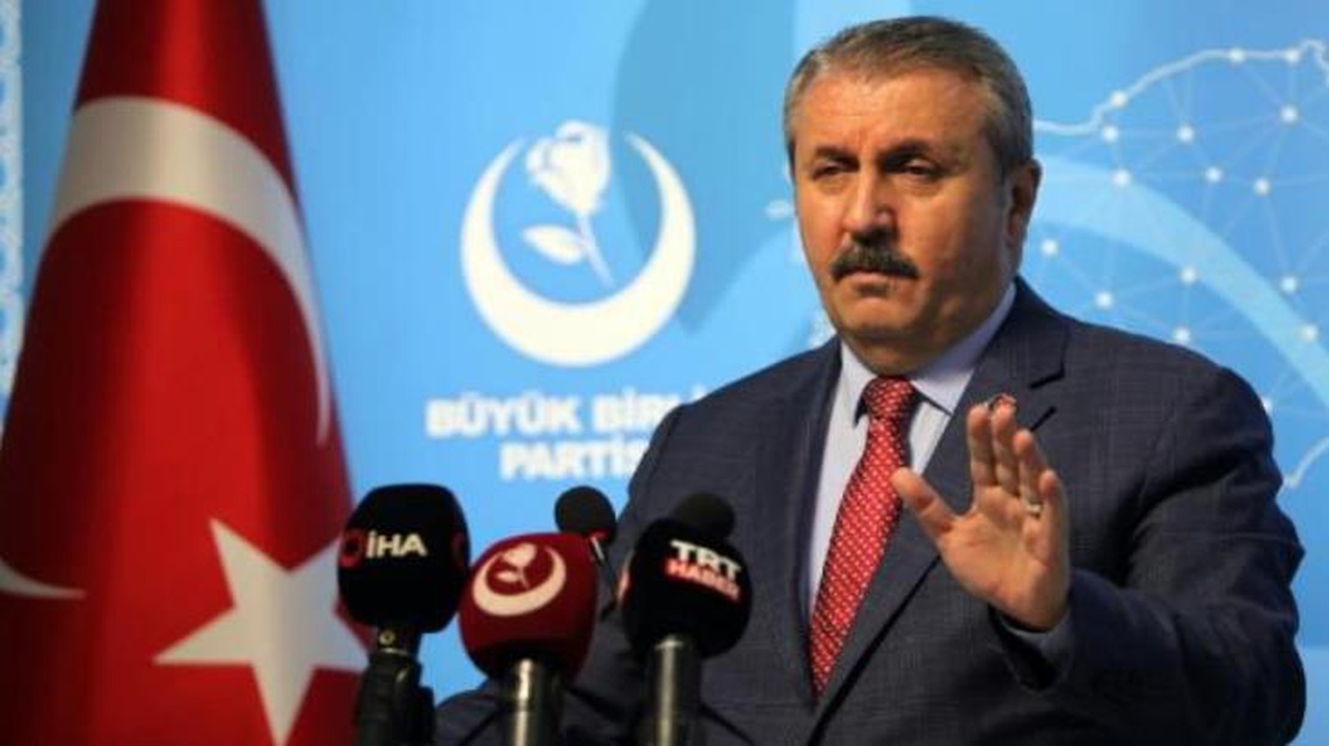 Cumhur İttifakı ortaklarından BBP lideri Destici: Mültecilerin tamamı gönderilmeli