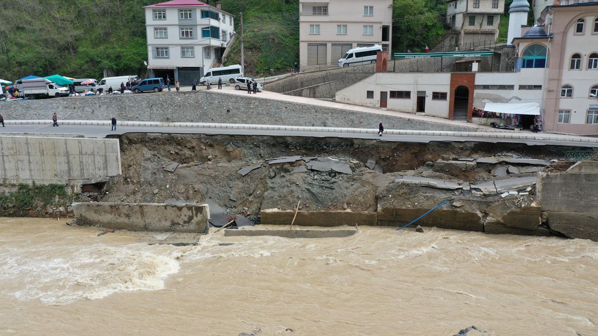 Giresun'da taşkınlar sonrası çalışmalar başladı