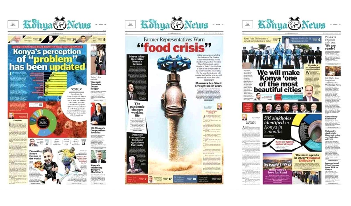 İngilizce gazete Konya'nın tanıtımına katkı sağlıyor