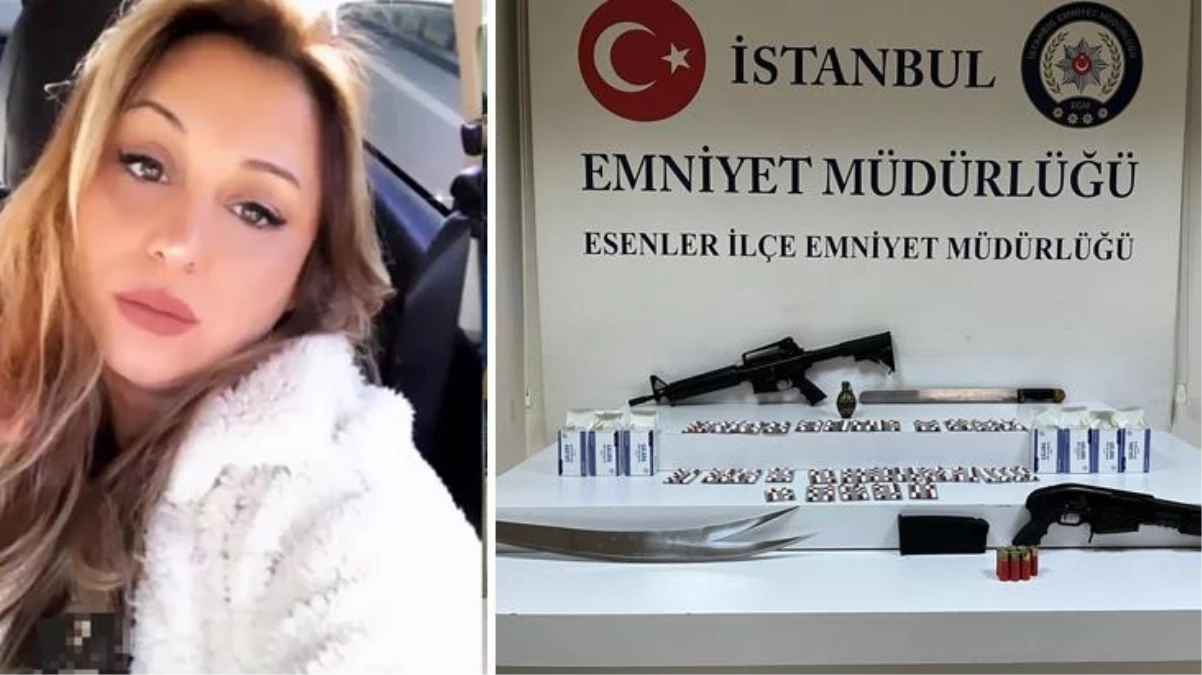 İstanbul\'un "Hanımağa"sı yakalandı: Evdeki cephanelik ağızları açık bıraktı!
