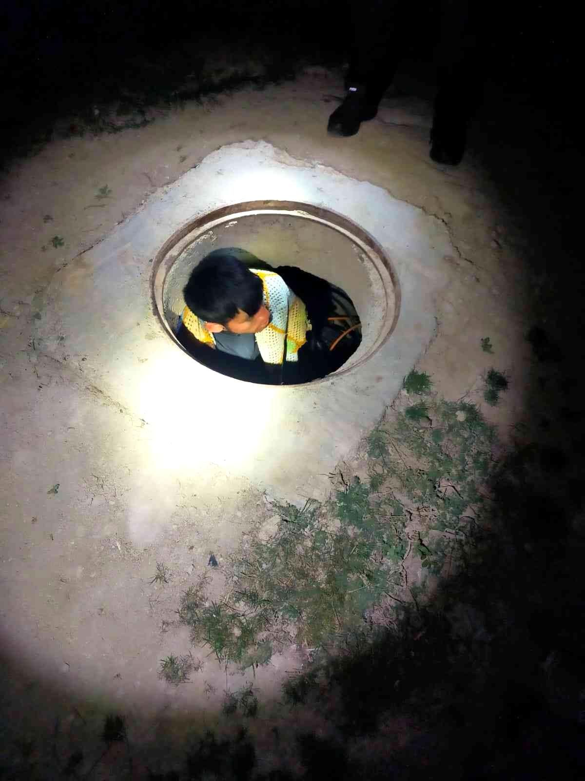 Kablo hırsızları suçüstü yakalandı
