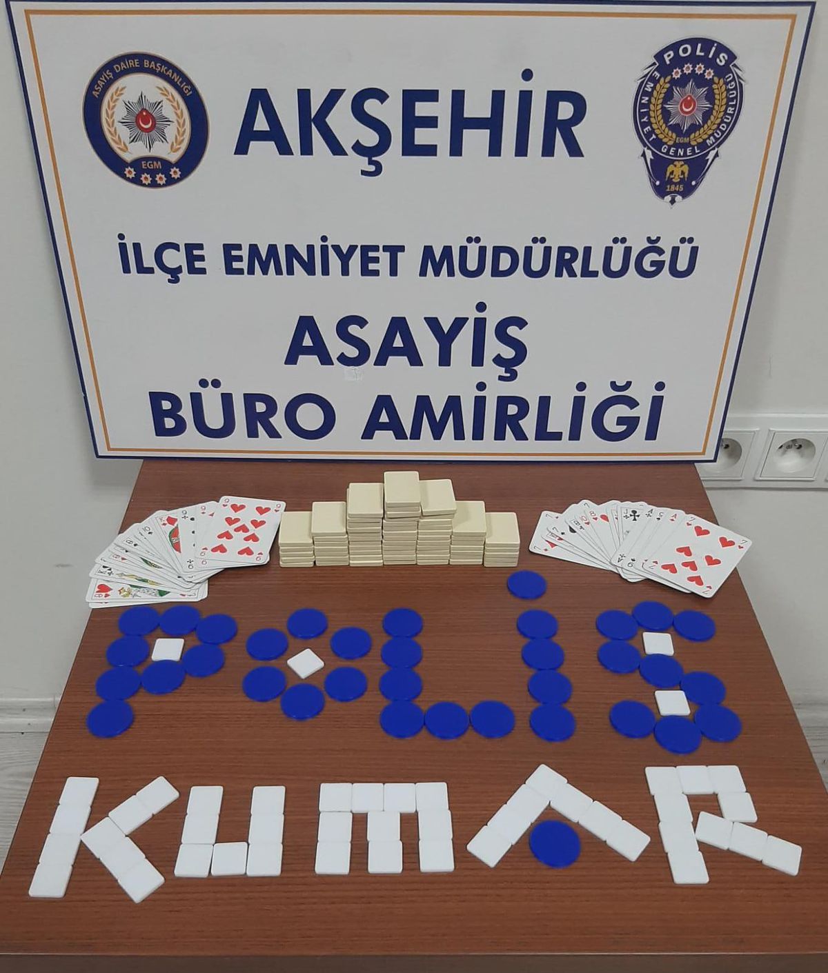 Konya\'da kumar oynayan 7 kişiye 12 bin 733 lira ceza