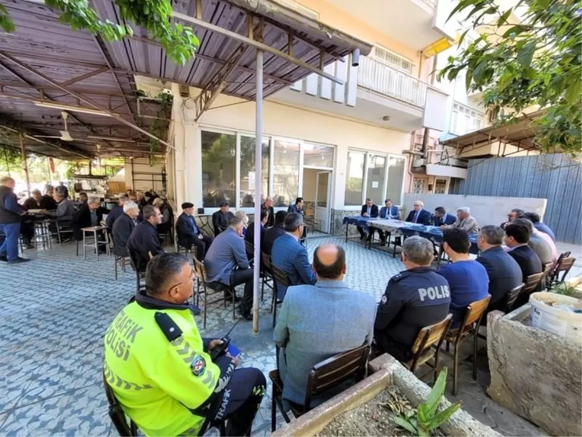 Nazilli Kaymakamı Arısoy Şirinevler Mahallesi sakinleri ile buluştu