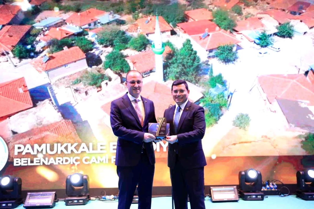 Pamukkale Belediyesi\'nin projeleri ödüle doymuyor