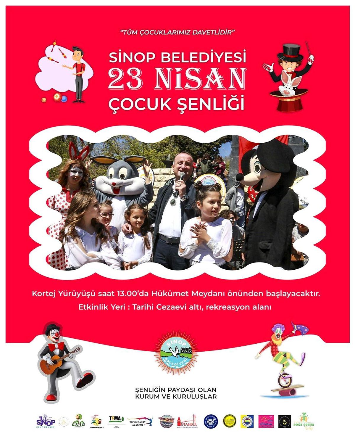 Sinop\'ta 23 Nisan programı belli oldu