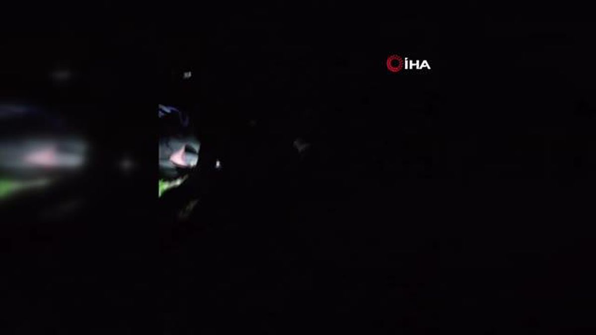 Yamaç paraşütü yapan kadın ağaçlık alana düştü, ekipler seferber oldu