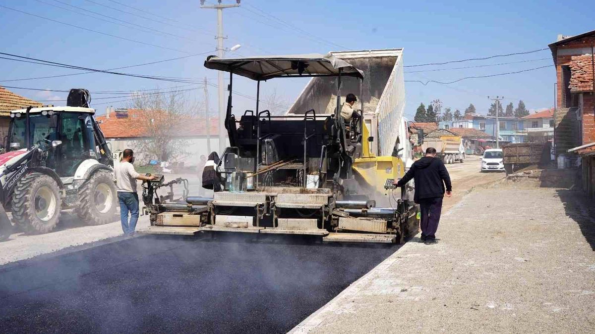 Balıklı\'da asfaltlama çalışmaları başladı