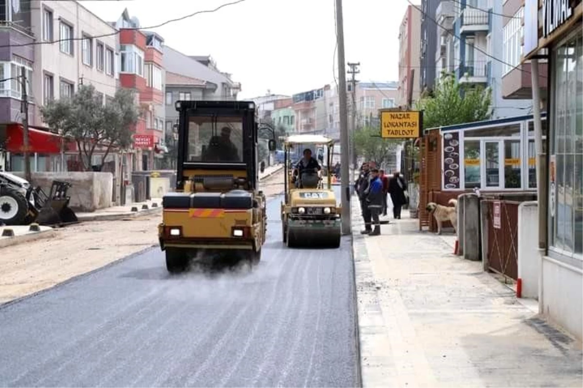 Bandırma Belediyesi yol çalışmalarını hızlandırdı