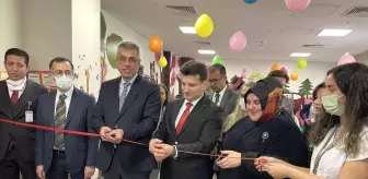 Başakşehir Çam ve Sakura Şehir Hastanesi'nde çocuklar için 23 Nisan'a özel oyun alanı