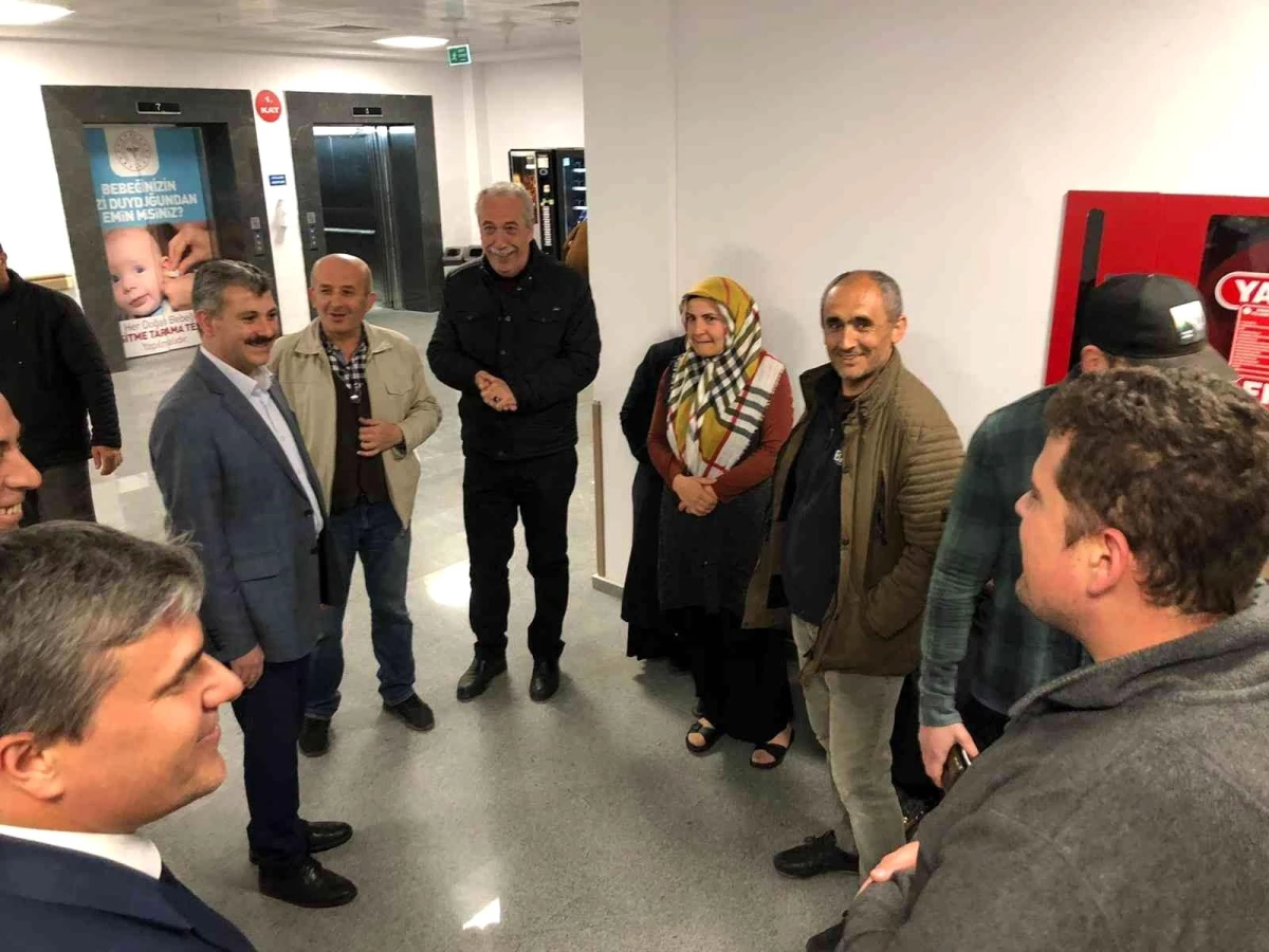 Başkan Altınsoy hasta ve hasta yakınlarını ziyaret etti