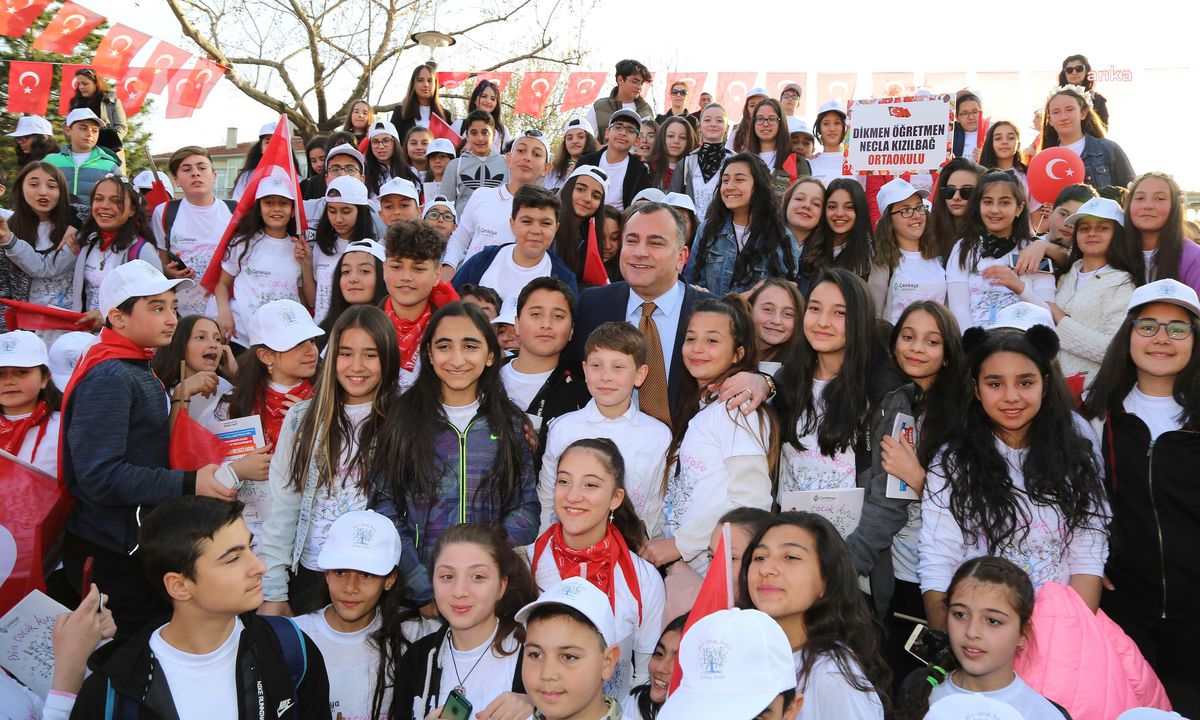 Çankaya\'da 23 Nisan Kutlamaları