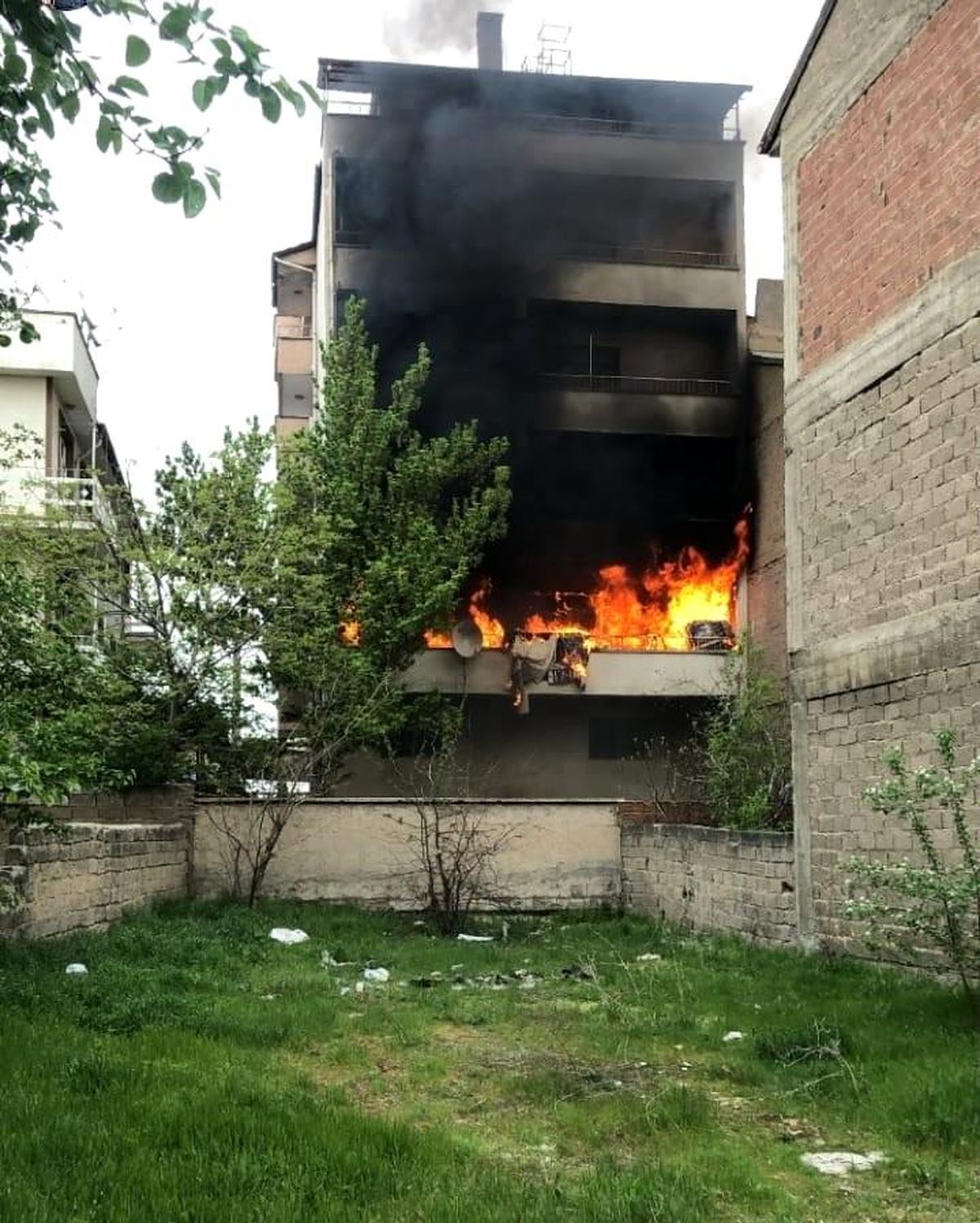 Son dakika haberleri... Elazığ\'da ev yangını