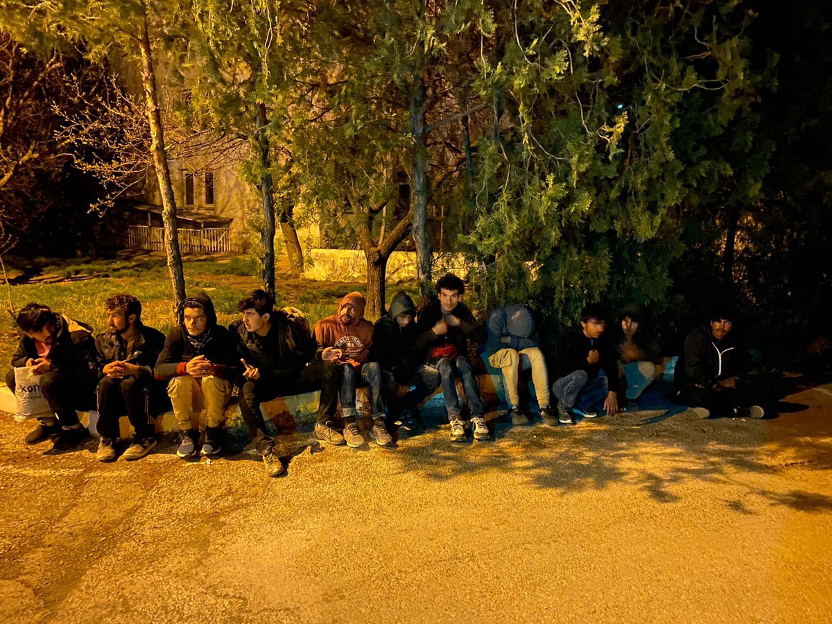 Erzincan\'da 11 düzensiz göçmen yakalandı