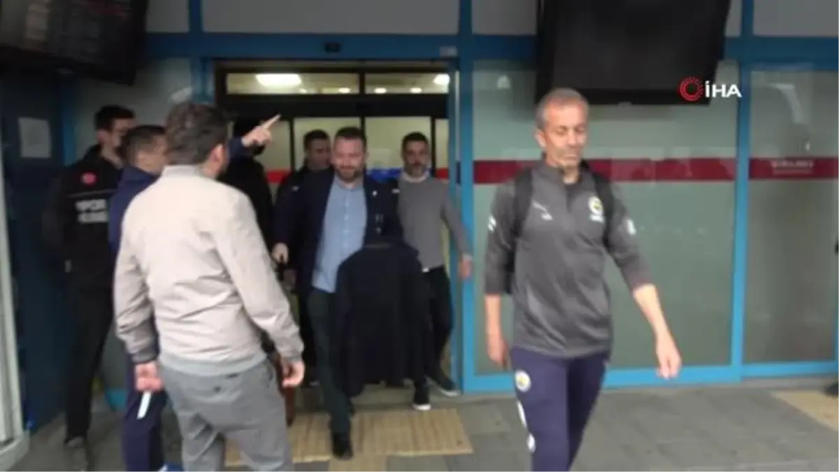 Fenerbahçe, Çaykur Rizespor maçı için Trabzon'da