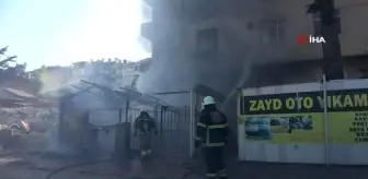 Son dakika haber... Hatay'da hurdalıkta çıkan yangın söndürüldü