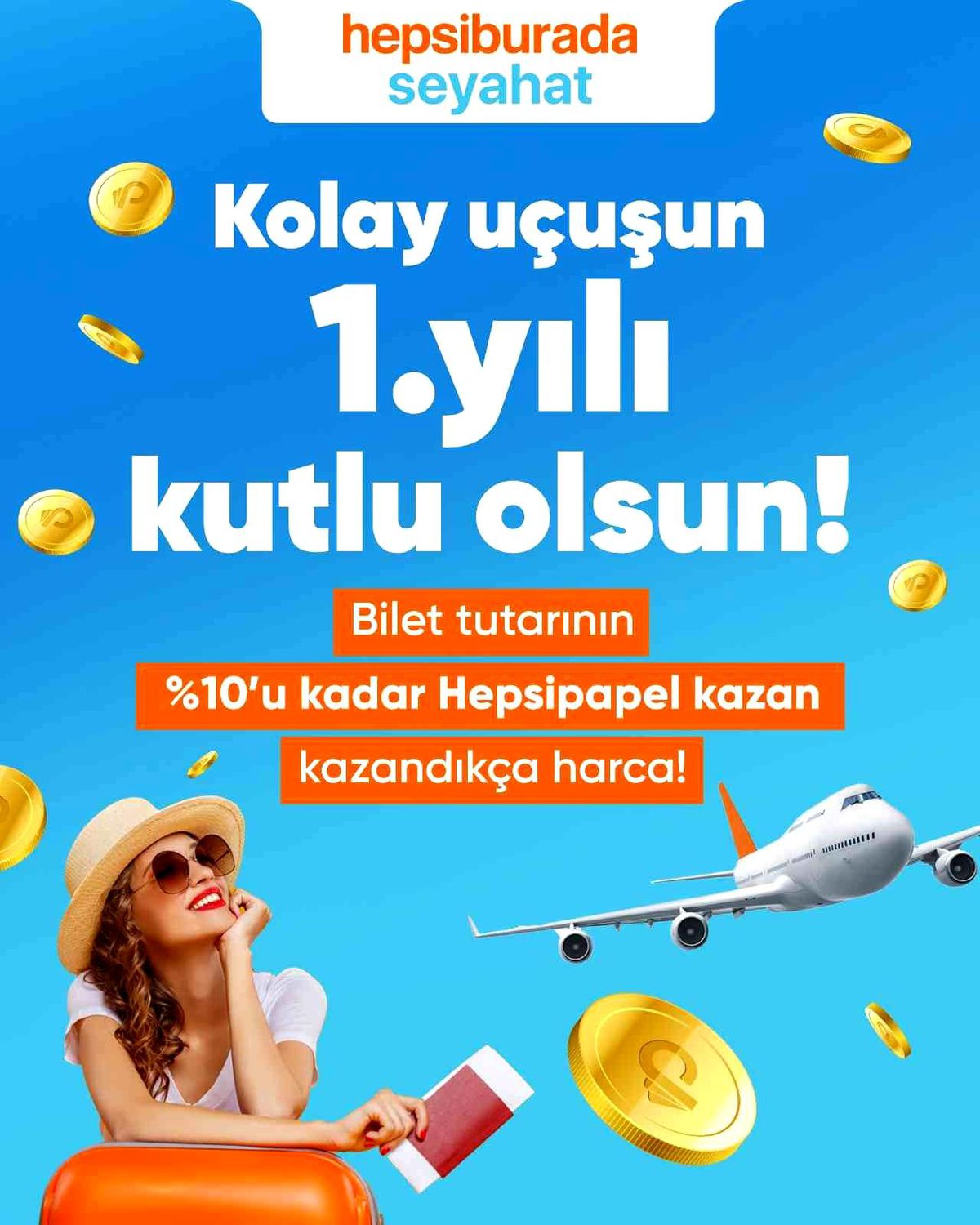 Hepsiburada Seyahat, 1 yaşında